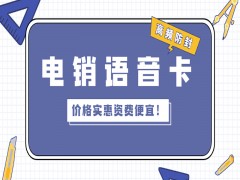 杭州电销语音卡怎么样