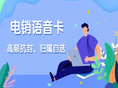 兰州电销语音卡套餐